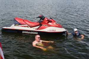 Swimming at the Flotilla